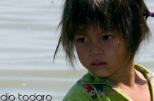 Baby of floating village, Siem Reap, Cambodia